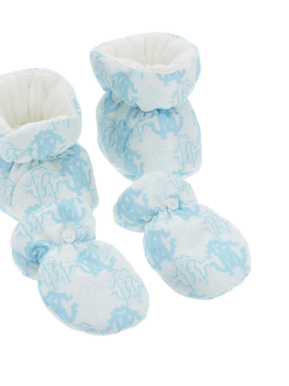 Roberto Cavalli Junior Skipak met logoprint Wit