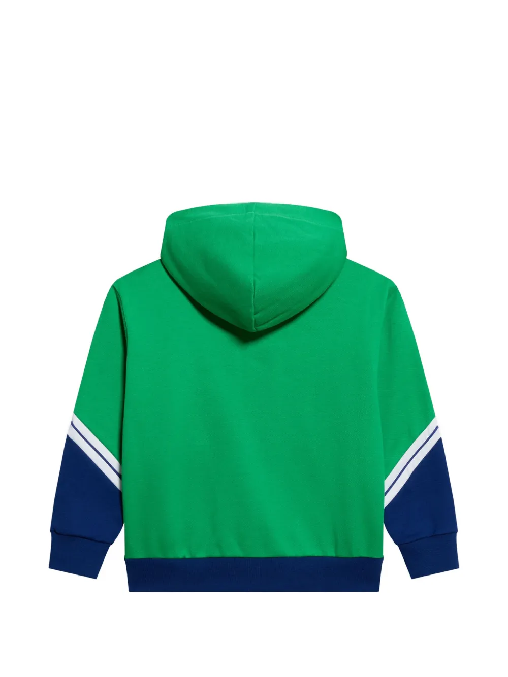 Roberto Cavalli Junior RC hoodie met logo-print en rits Blauw