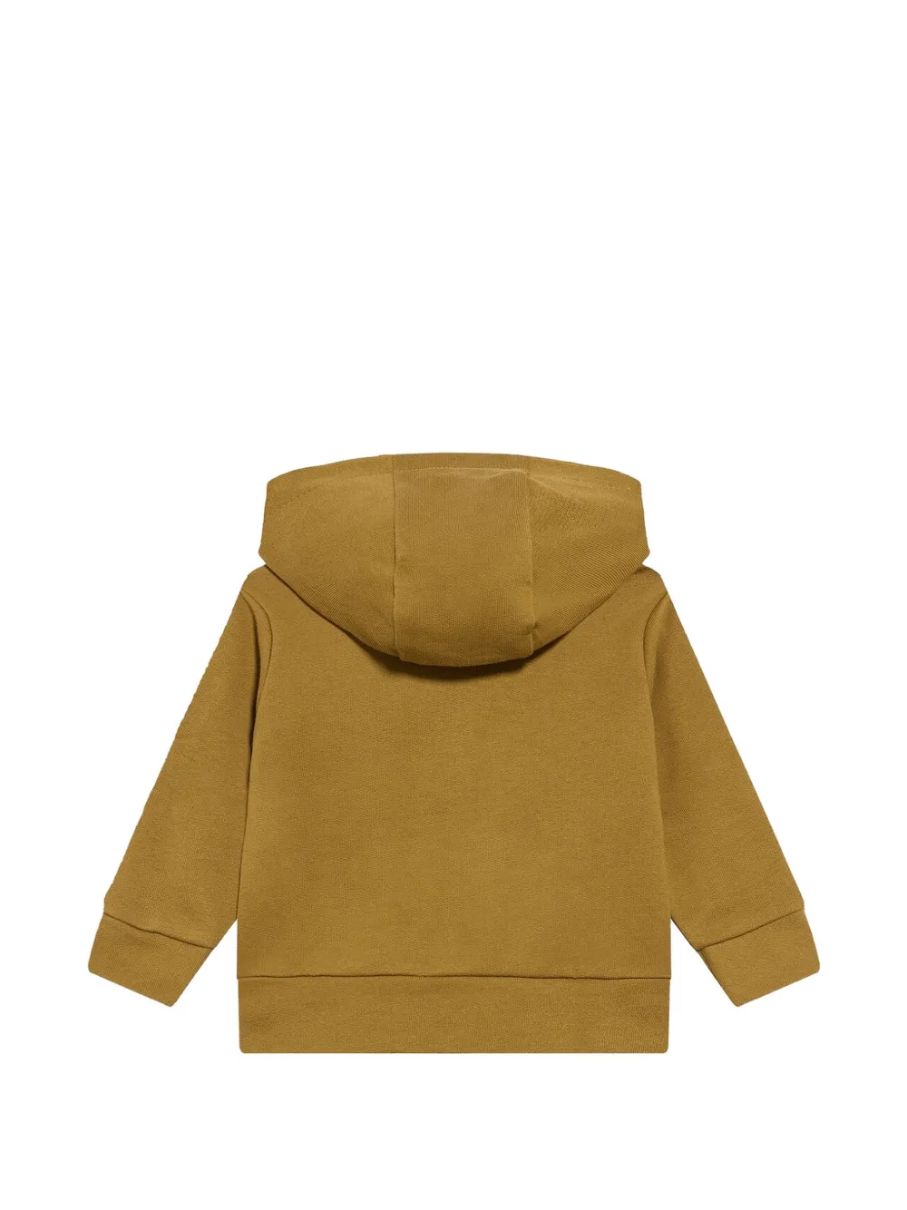 Roberto Cavalli Junior Hoodie met geborduurd logo en rits Bruin