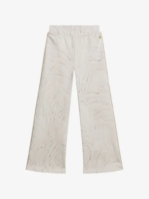 Roberto Cavalli Junior feather-print track pants