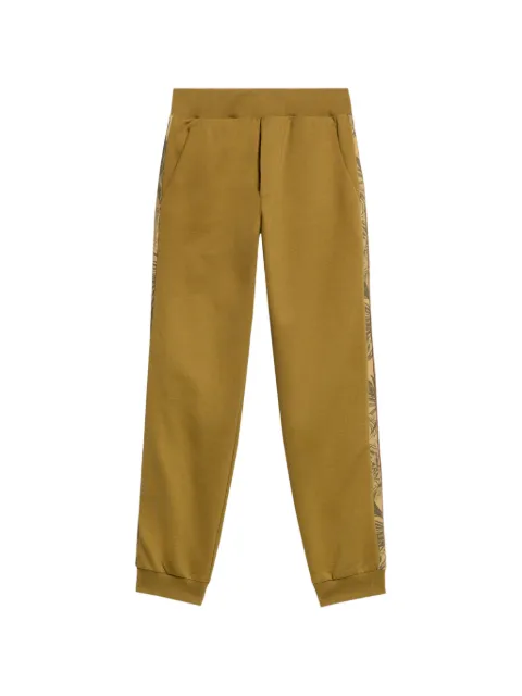 Roberto Cavalli Junior palm-print track pants