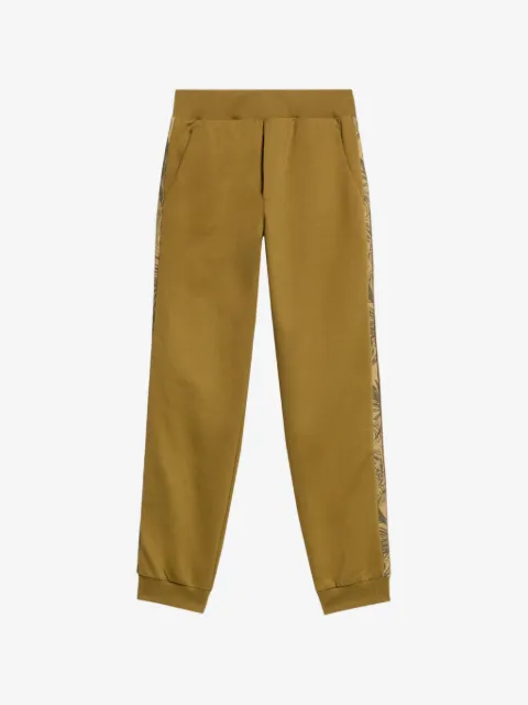 Roberto Cavalli Junior palm-print track pants