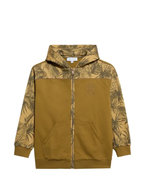Roberto Cavalli Junior Hoodie mit Tiger-Print