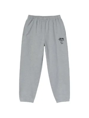 Nike x Stussy Fleece Track Pants | Grey | FARFETCH