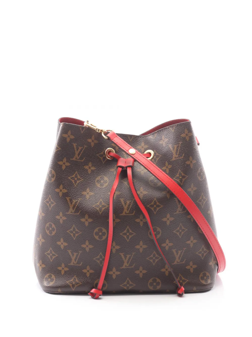 Louis Vuitton Pre-Owned 2019 Monogram Neonoe MM bucket bag - Braun