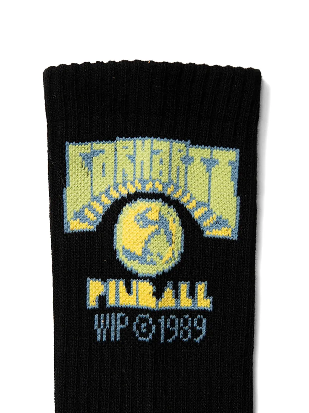 Carhartt WIP Pinball sokken met grafische intarsia Zwart