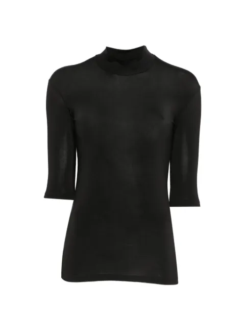 A.M.G. top con cuello alto