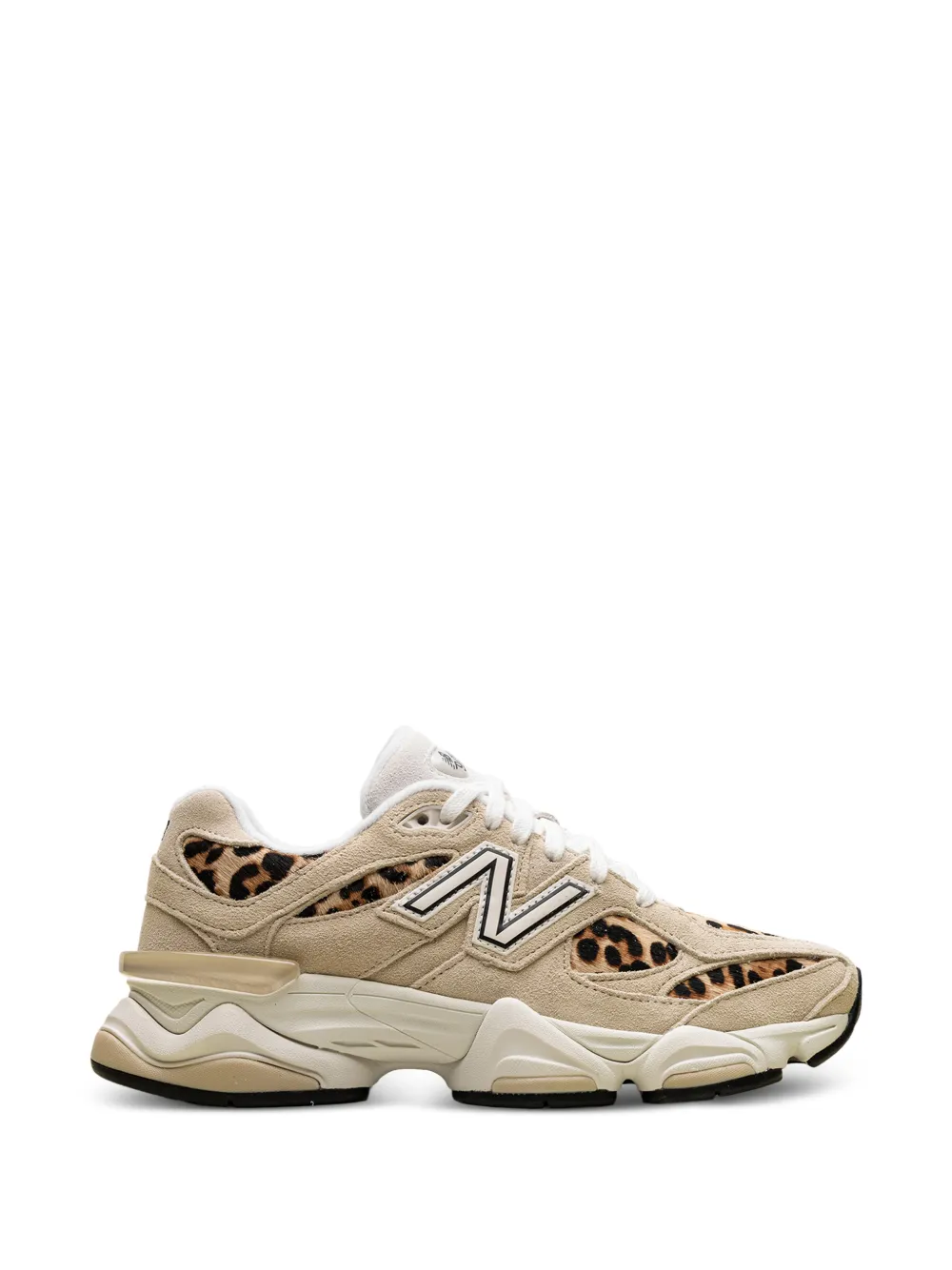 New Balance 9060 leopard-print sneakers - Toni neutri