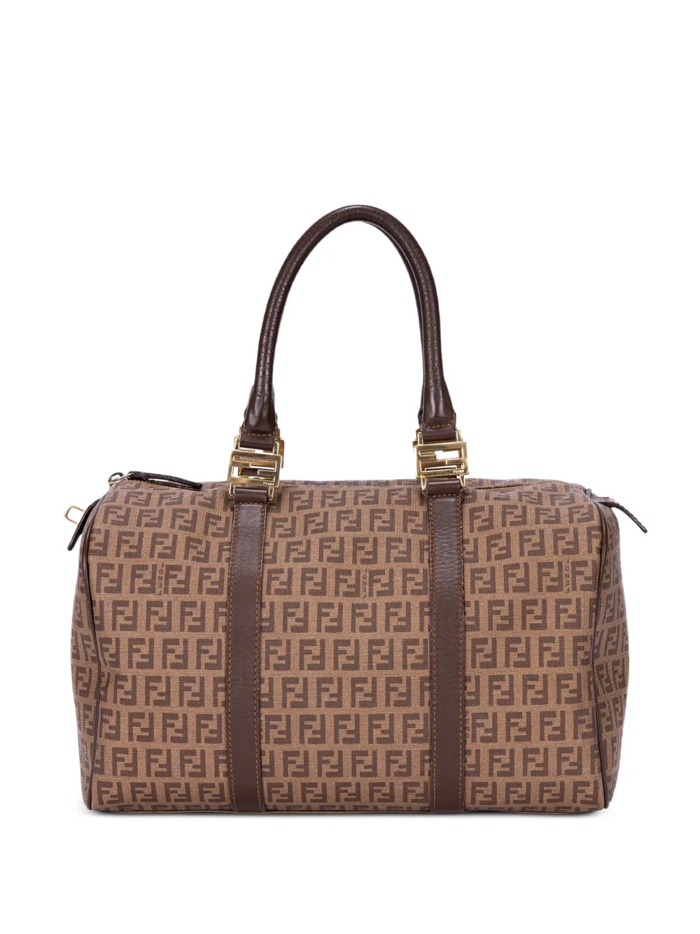Fendi Pre-Owned Forever Bauletto FF-logo travel bag - Toni neutri