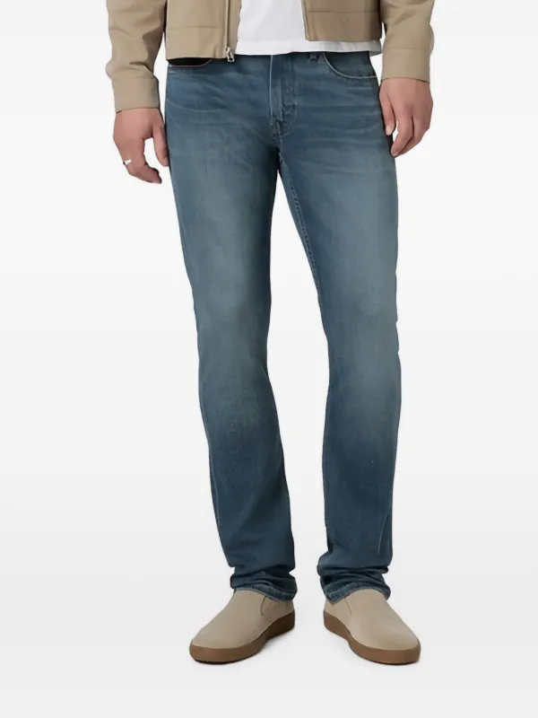 PAIGE Transcend Federal Faded Jeans in Blue