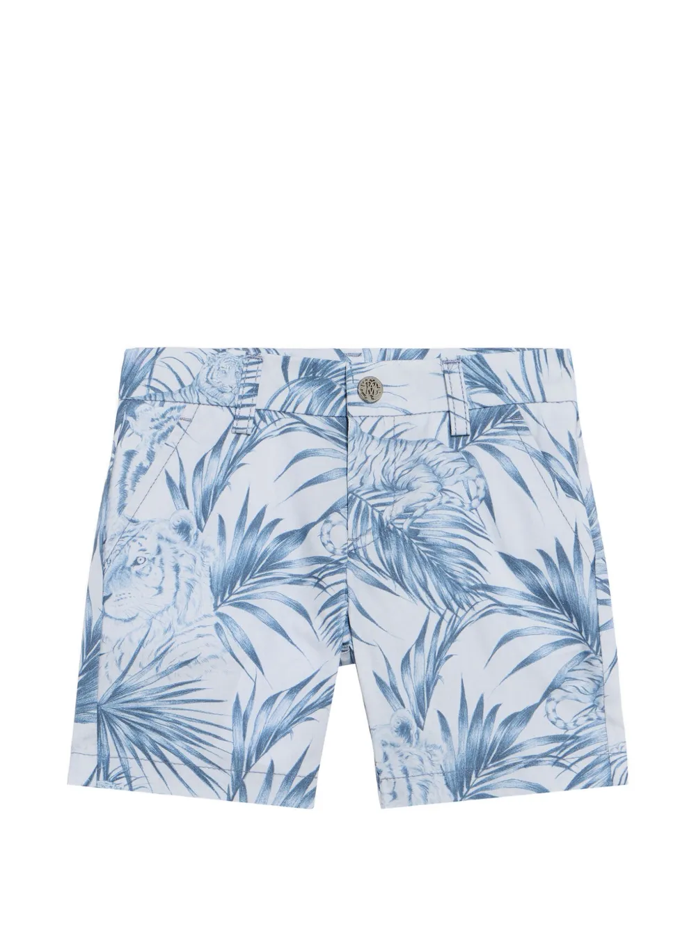 Roberto Cavalli Junior graphic-print shorts - Bianco