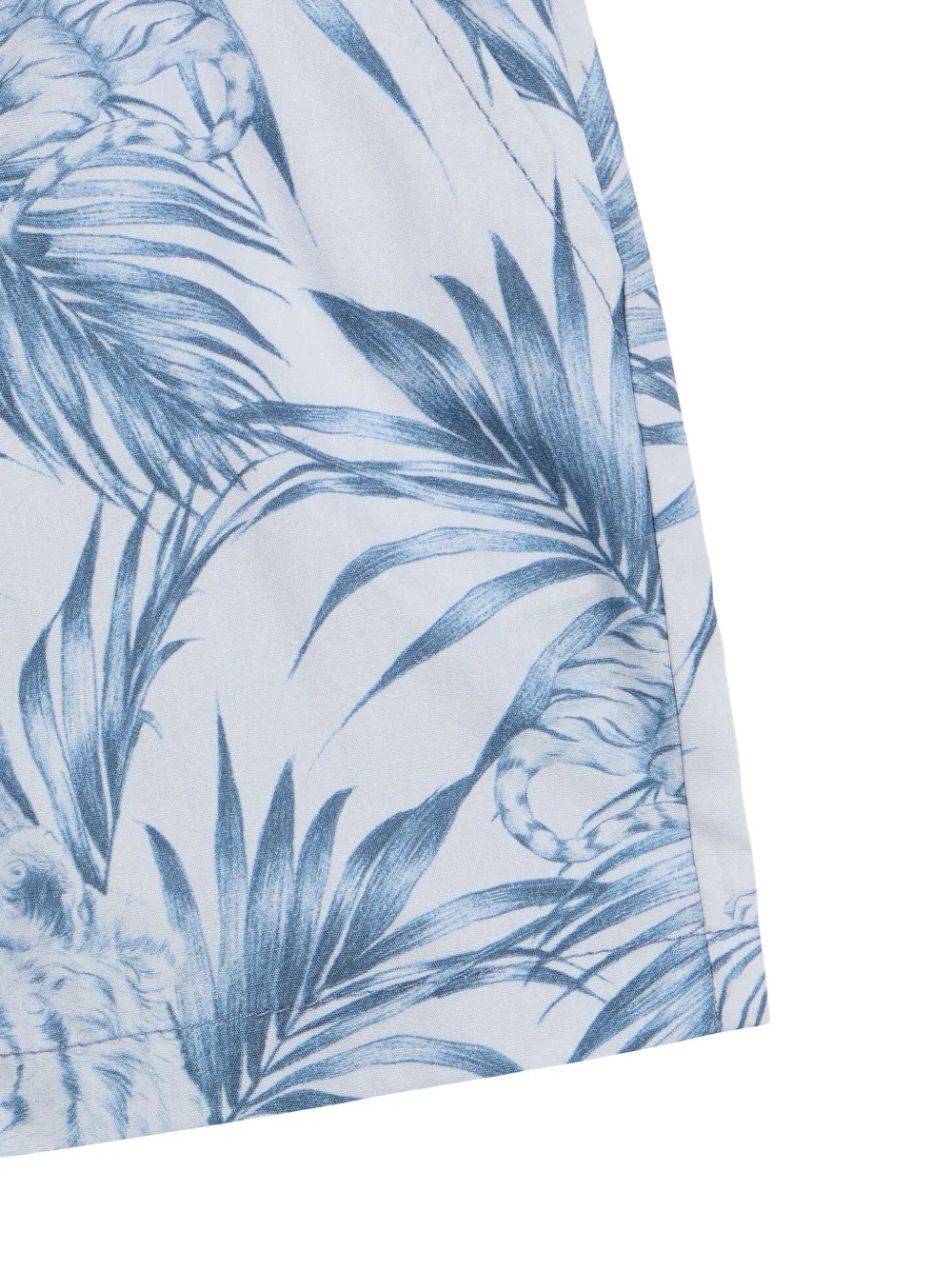 Roberto Cavalli Junior Shorts met grafische print Wit