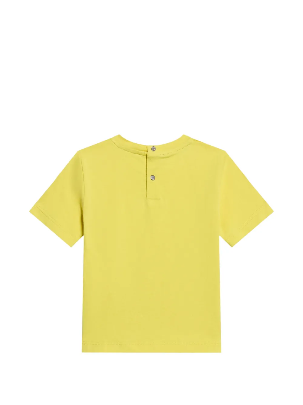 Roberto Cavalli Junior T-shirt met logoprint Geel