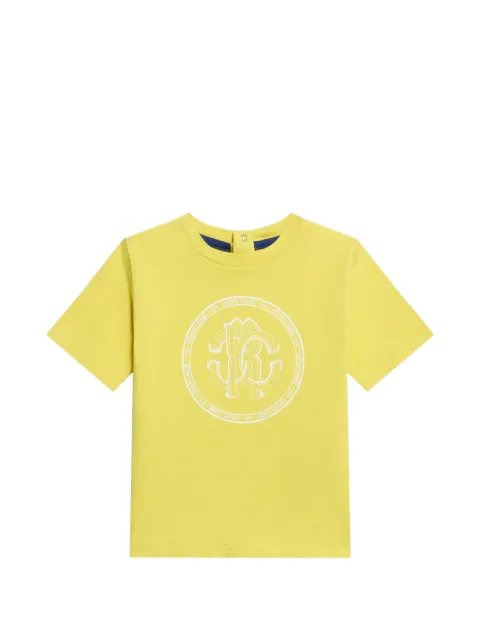Roberto Cavalli Junior logo-print T-shirt