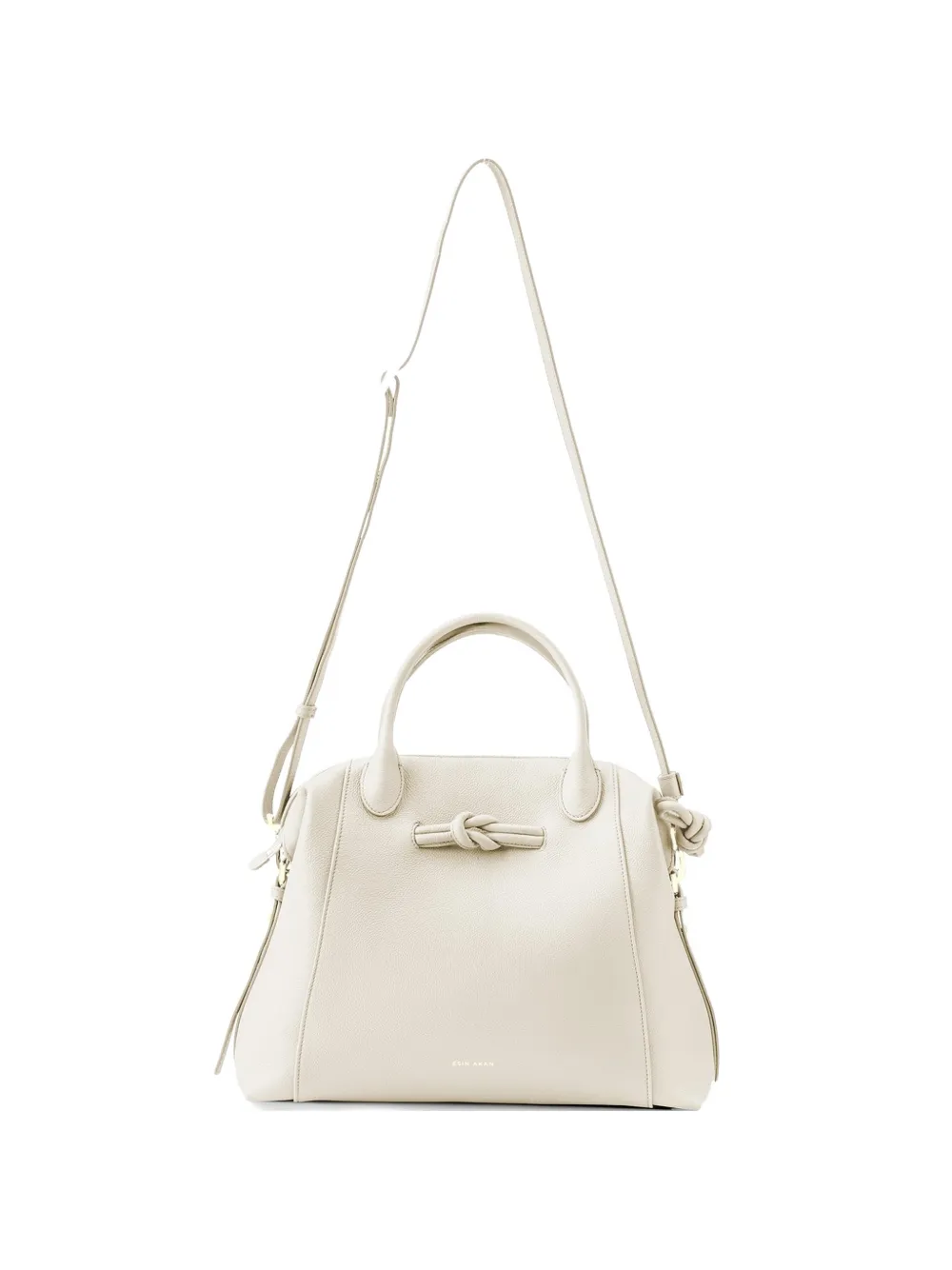 Esin Akan Wimbledon knot-detail backpack - Bianco