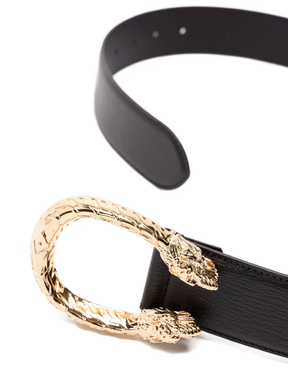 Gucci Dionysus leren riem Zwart
