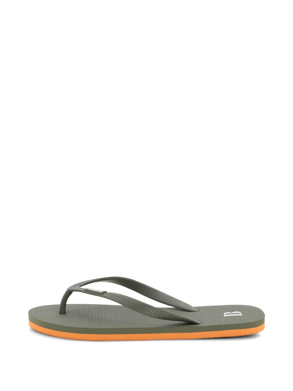 Boggi Milano Flip-Flops mit Logo-Print - Grün