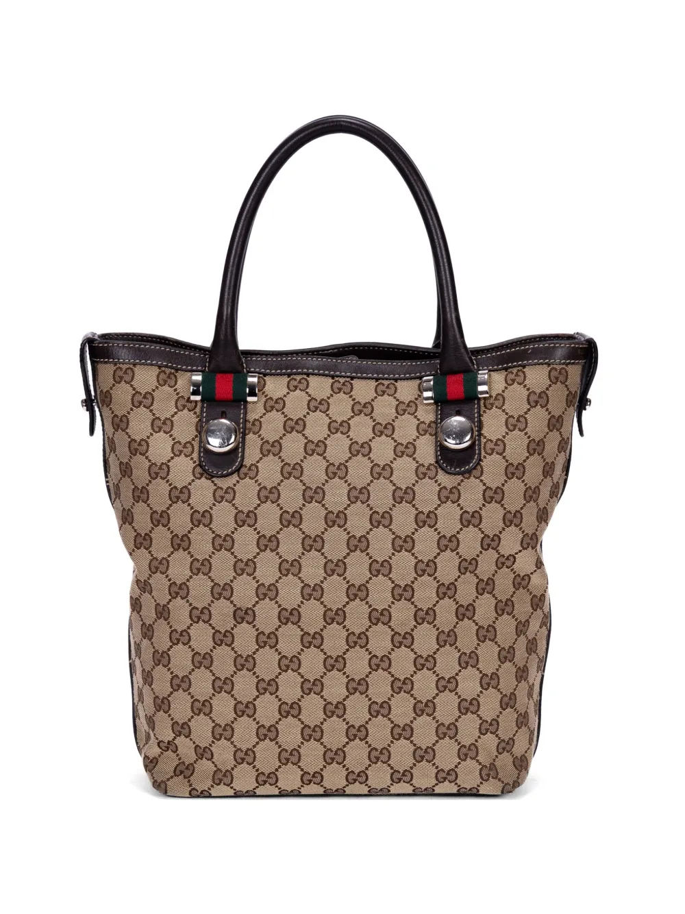 Gucci Pre-Owned Sherry GG Canvas tote bag - Neutrals