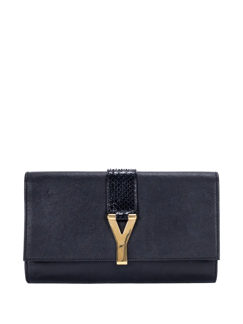 Saint Laurent Pre-Owned Y Ligne clutch bag - Nero