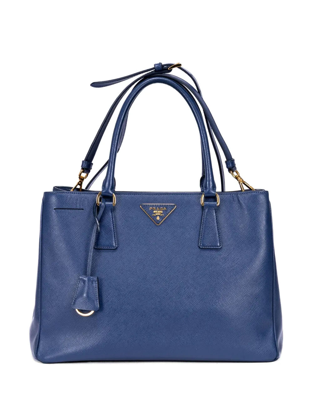 Prada Pre-Owned Galleria Double Zip tote bag - Blu