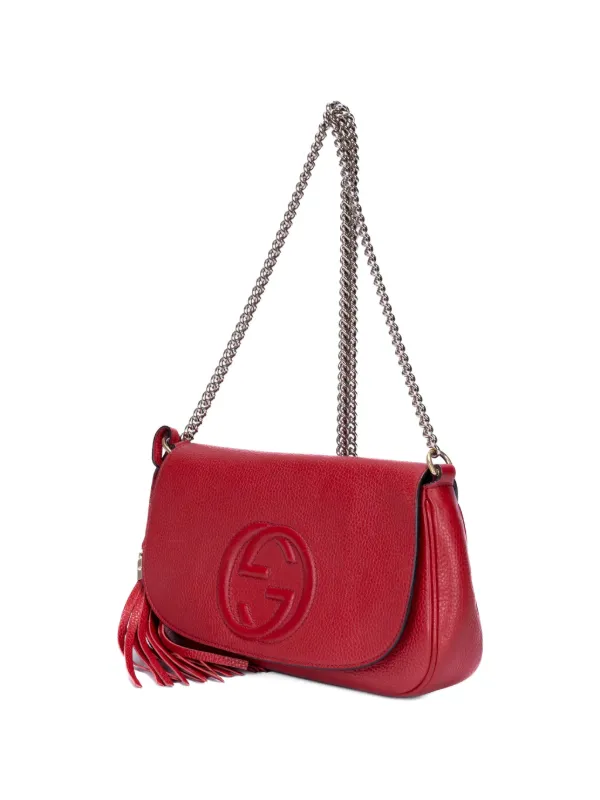 Gucci Pre-Owned ソーホー チェーン ショルダーバッグ | レッド 