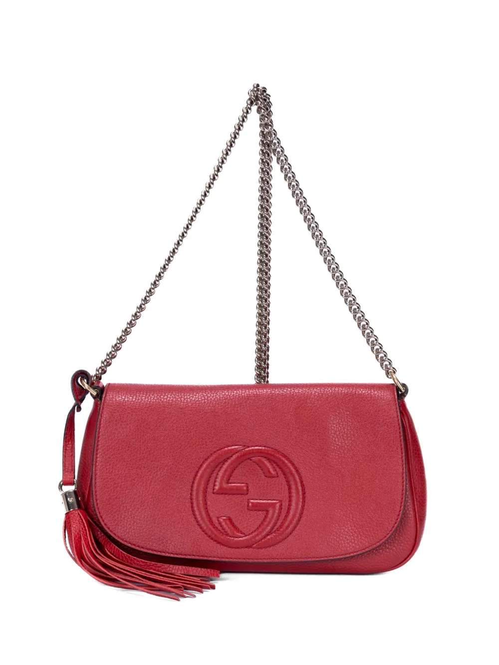 Gucci Pre-Owned Soho chain crossbody bag - Rosso