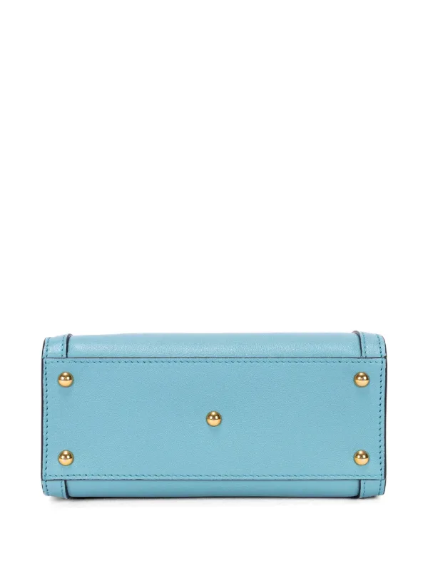 Gucci Pre-Owned ダイアナ バンブー ハンドバッグ | ブルー | FARFETCH JP