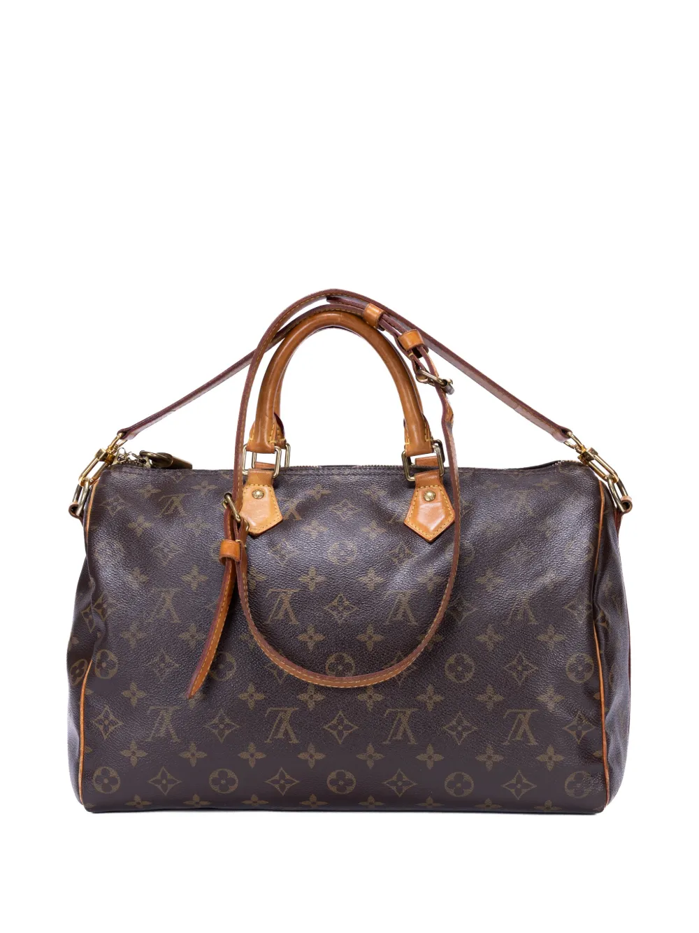 Louis Vuitton Pre-Owned Speedy Bandouliere 35 handbag - Marrone
