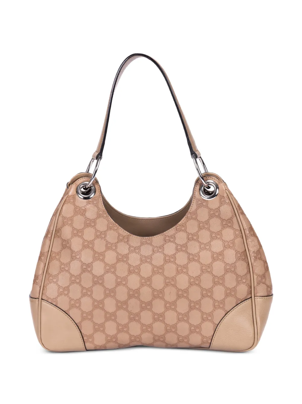 Gucci Pre-Owned Guccissima Colbert shoulder bag - Nude
