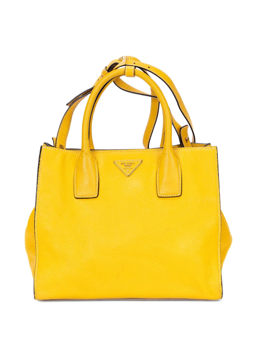 Prada Pre-Owned Cabas tote bag - Giallo