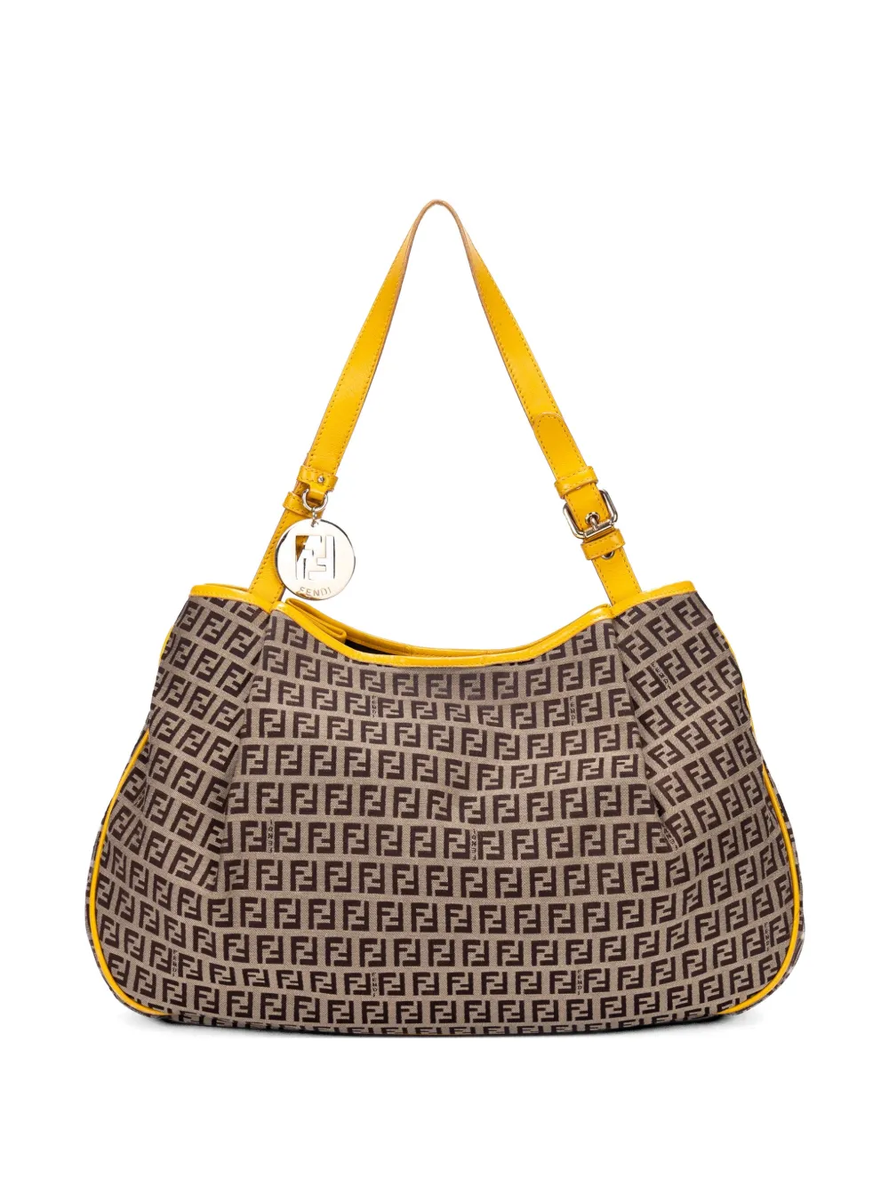 Fendi Pre-Owned Zucchino shoulder bag - Nude