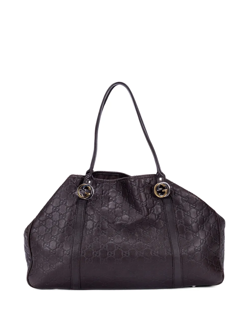 Gucci Pre-Owned Sukey Guccissima shoulder bag - Marrone