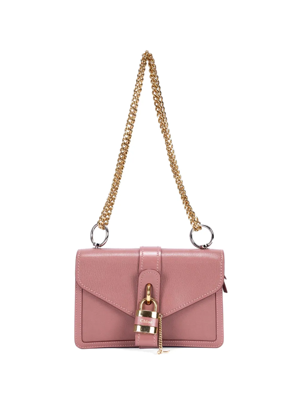Chloé Pre-Owned Aby Chain shoulder bag - Rosa