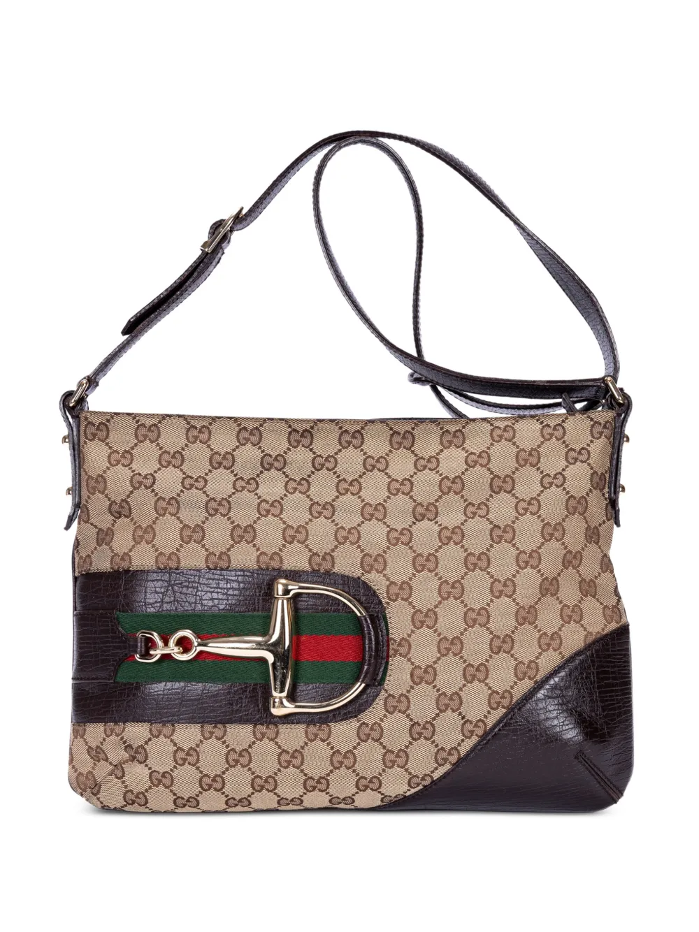 Gucci Pre-Owned Horsebit cross body bag - Toni neutri