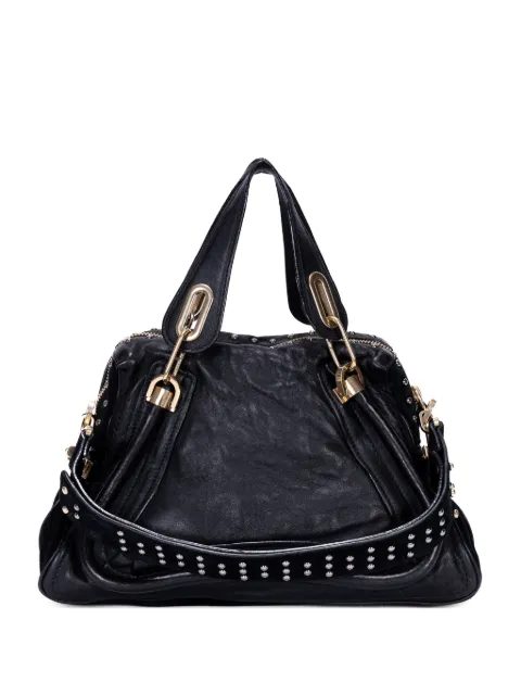 Chloé Pre-Owned Paraty studded shoulder bag