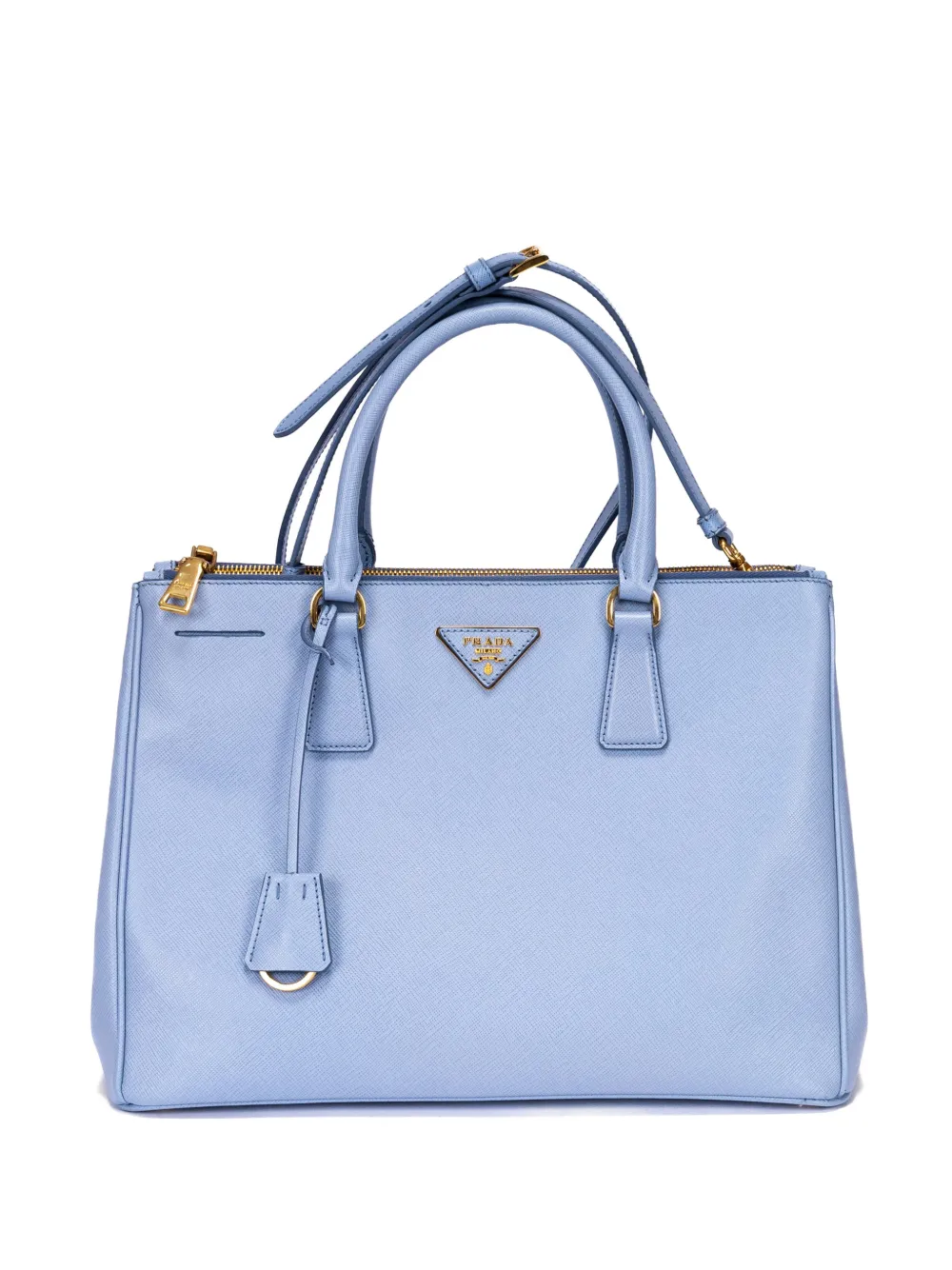Prada Pre-Owned Galleria double-zip tote bag - Blu