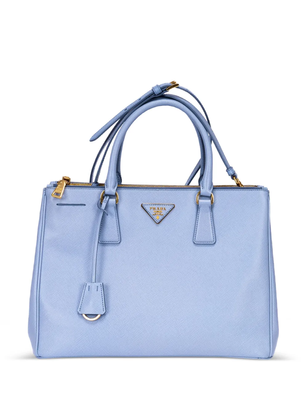Prada Pre-Owned Galleria double-zip tote bag - Blu