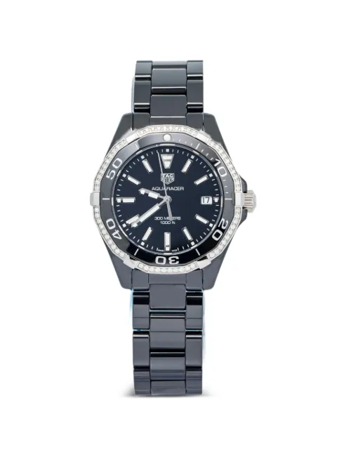 TAG Heuer Pre-Owned Aquaracer Diamond 35mm watch