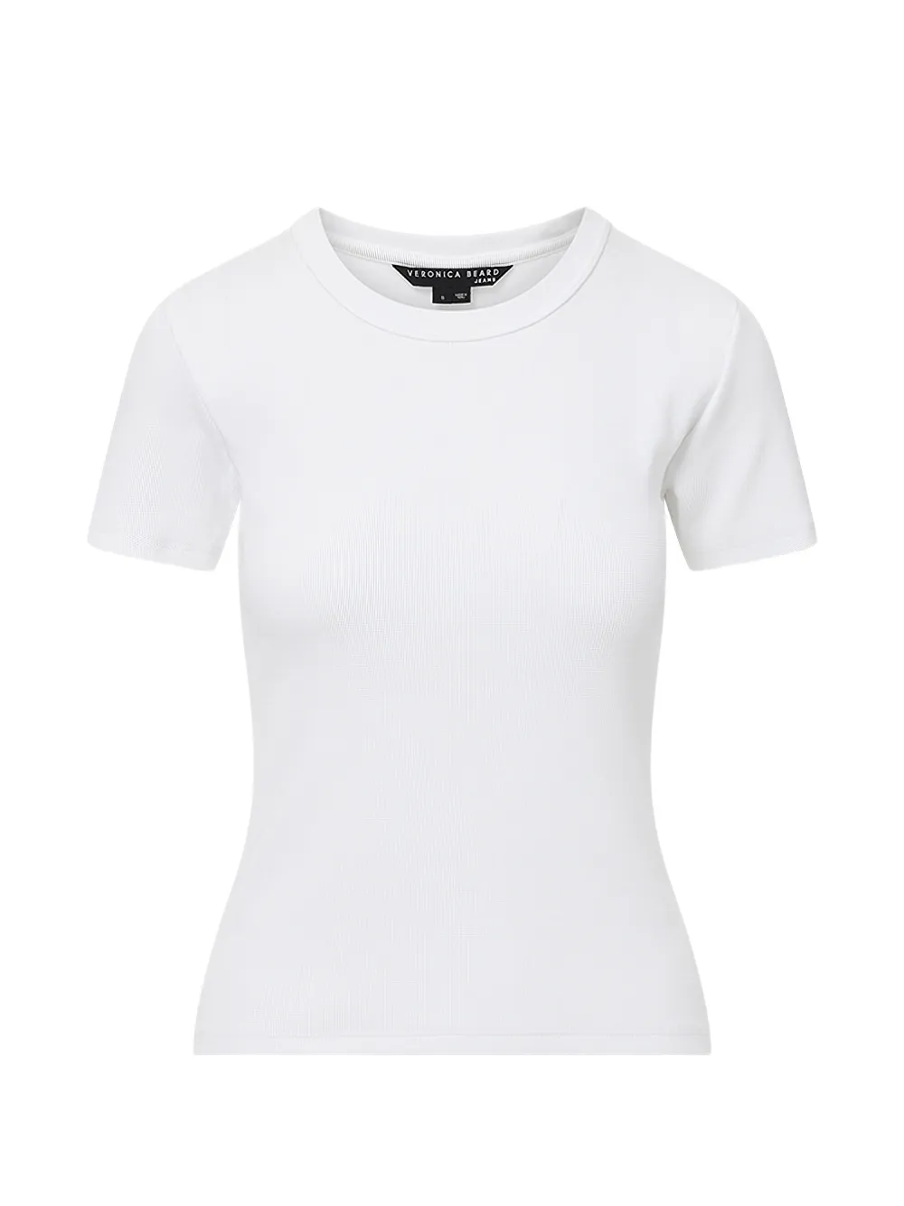 Veronica Beard Pruitt ribbed T-shirt - Bianco