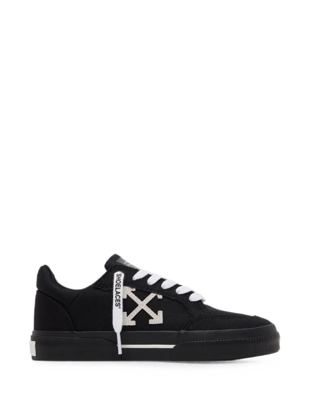 Off-White Vulcanized Low Sneakers Zwart