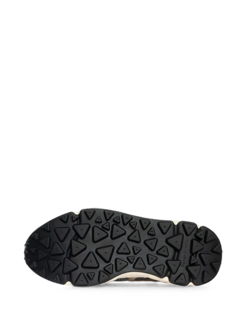 FLOWER MOUNTAIN panelled perforated sneakers Blauw