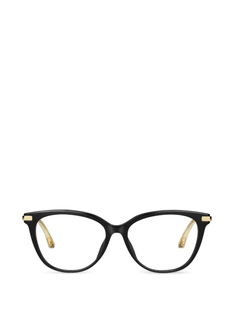 Jimmy Choo Eyewear cat-eye frame wavy-temple glasses