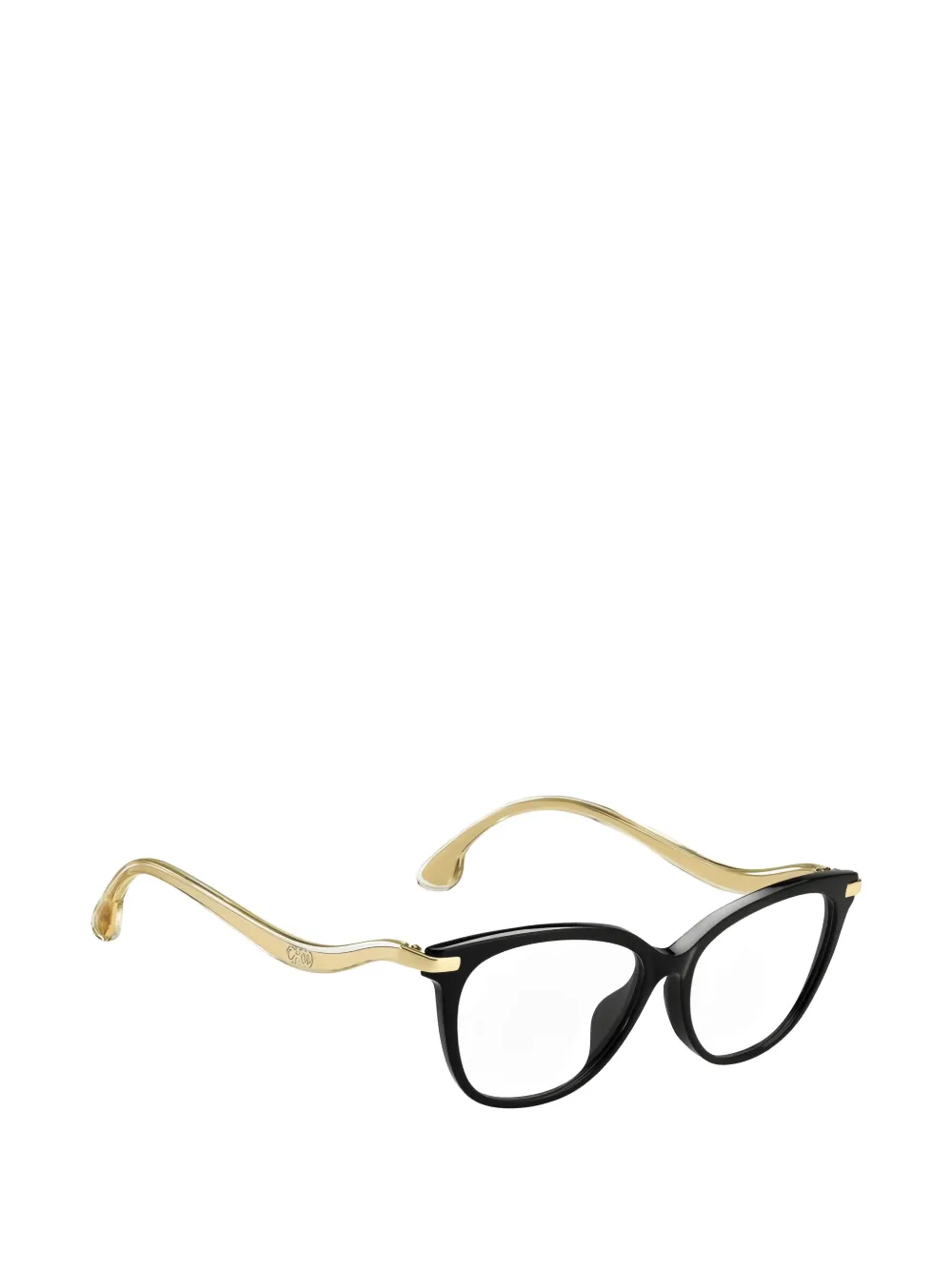 Jimmy Choo Eyewear Bril met cat-eye montuur Zwart