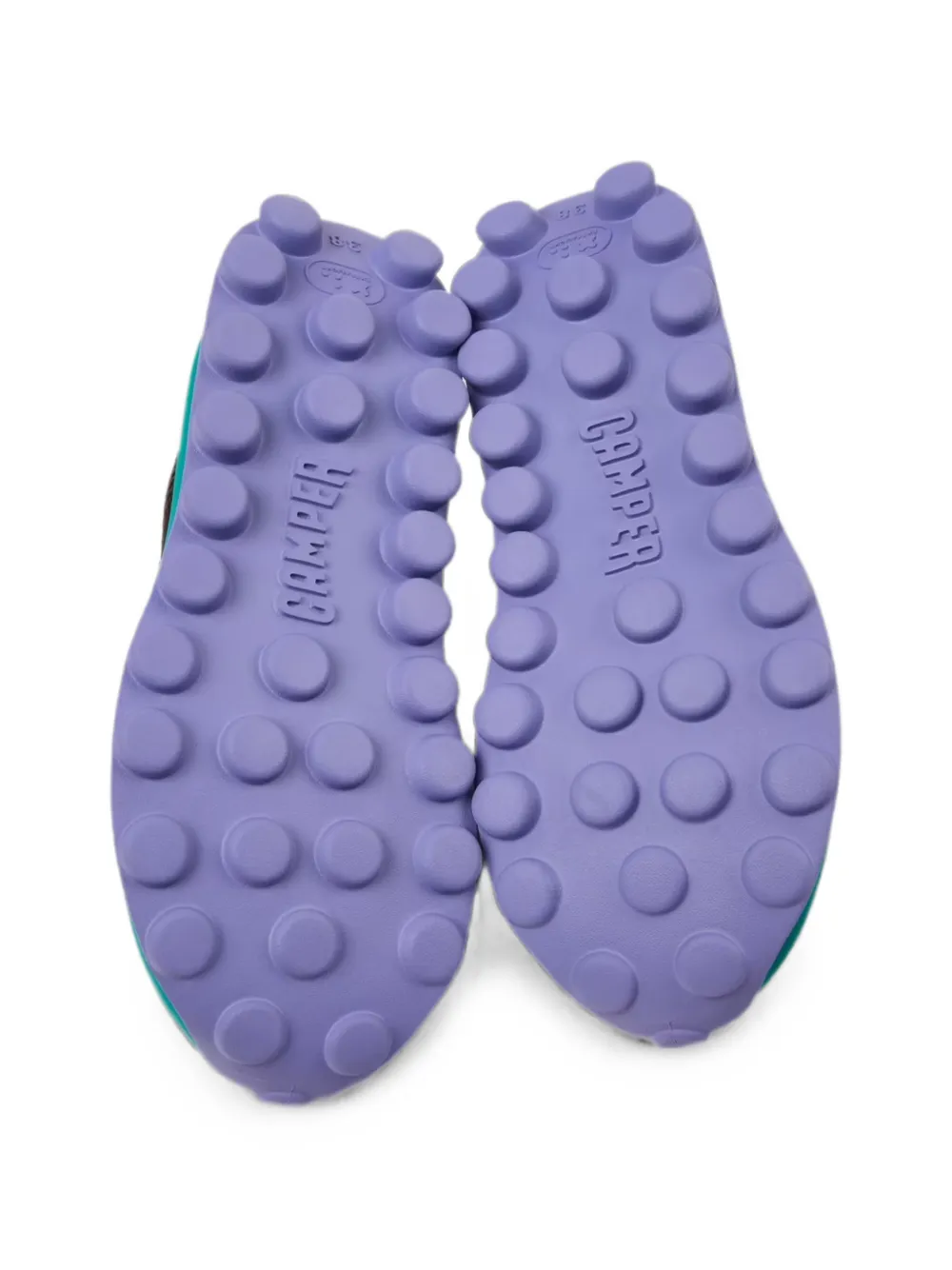 Camper x Sunnei Pelotissima knit sneakers Bruin