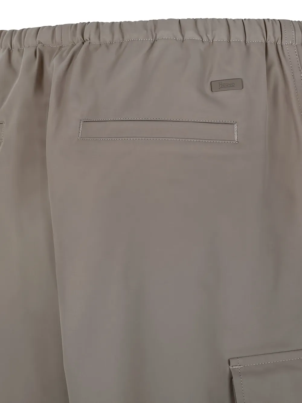 Herno Shorts met elastische taille Beige