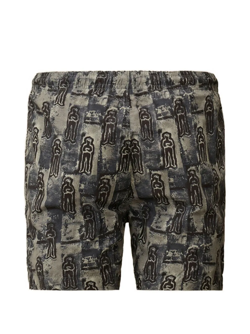 C.P. Company Kids U16 shorts met elastische tailleband en grafische print Blauw