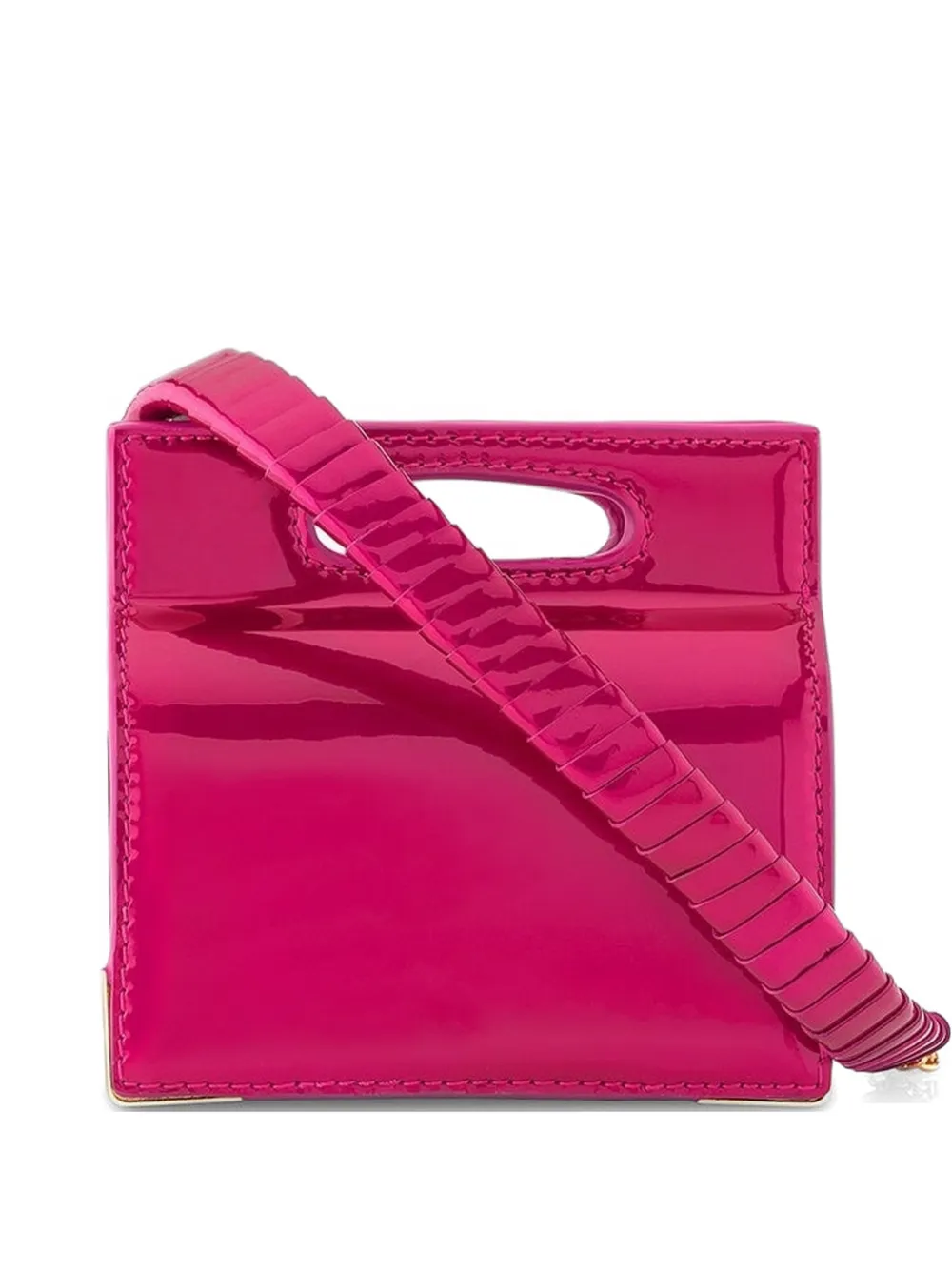 Tyler Ellis Stella patent leather mini tote bag - Rosa