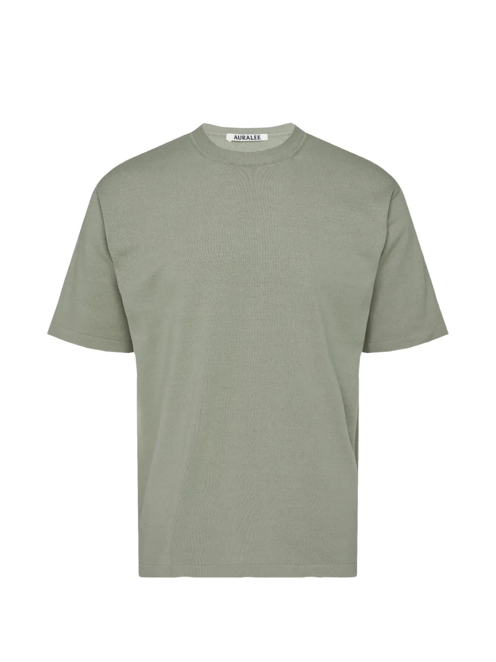 Auralee Crew-neck T-shirt In Green