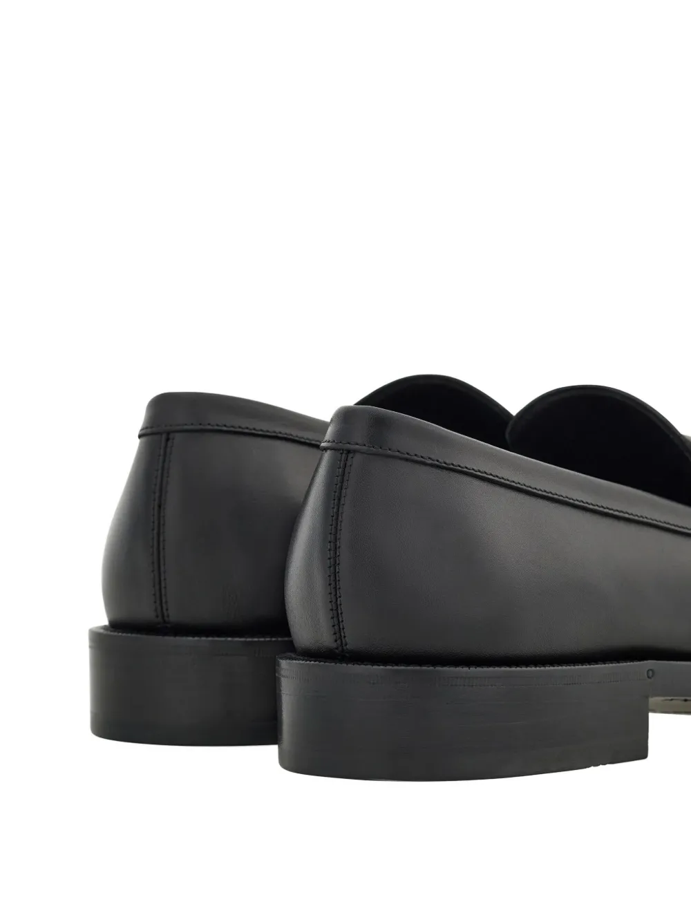 Ferragamo Gancini-ornament loafers Zwart