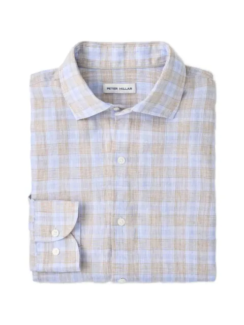 Peter Millar Milo check-pattern shirt